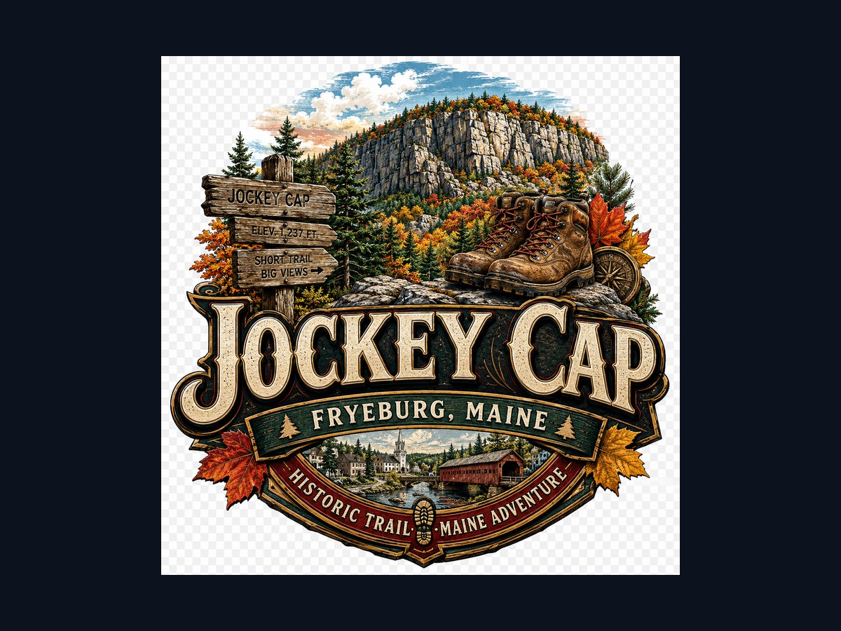 Jockey Cap hiking adventure apparel graphic