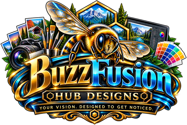 BuzzFusion Hub Designs emblem