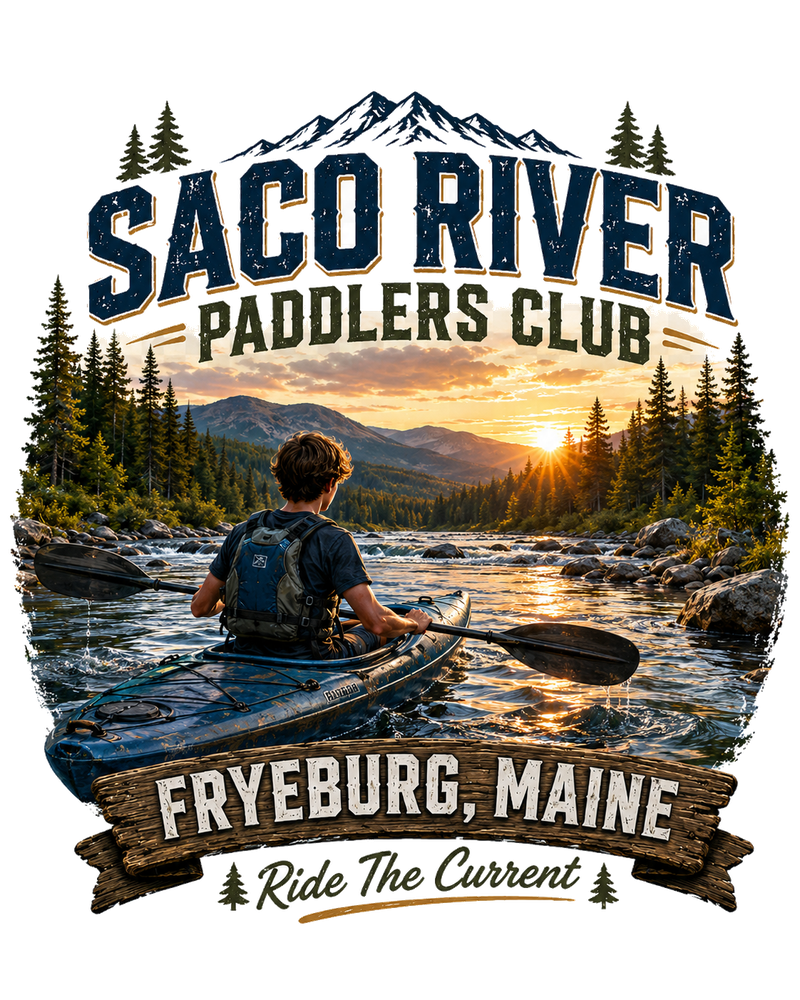 Saco River apparel artwork